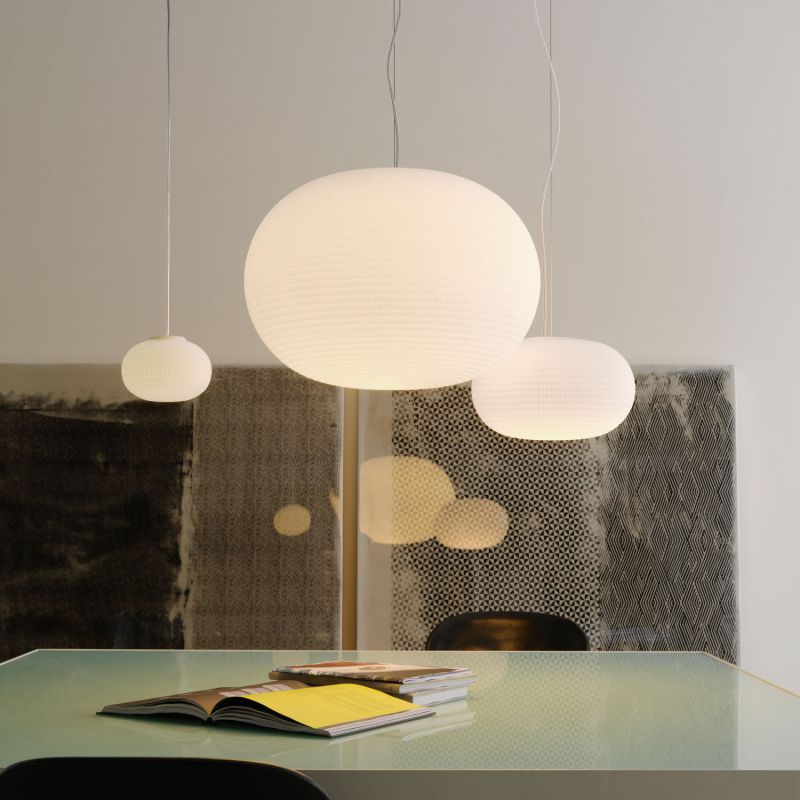 Bianca Pendant Lamp by Fontana Arte Lamps